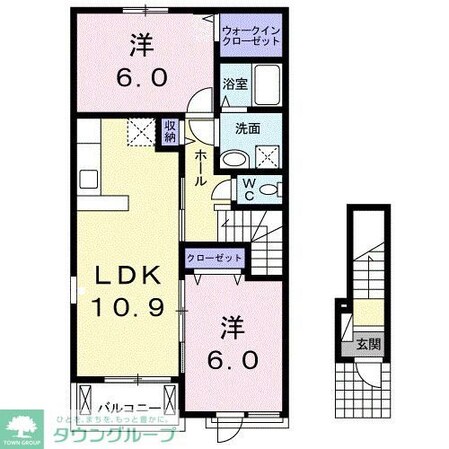 ボー アルエットの物件間取画像